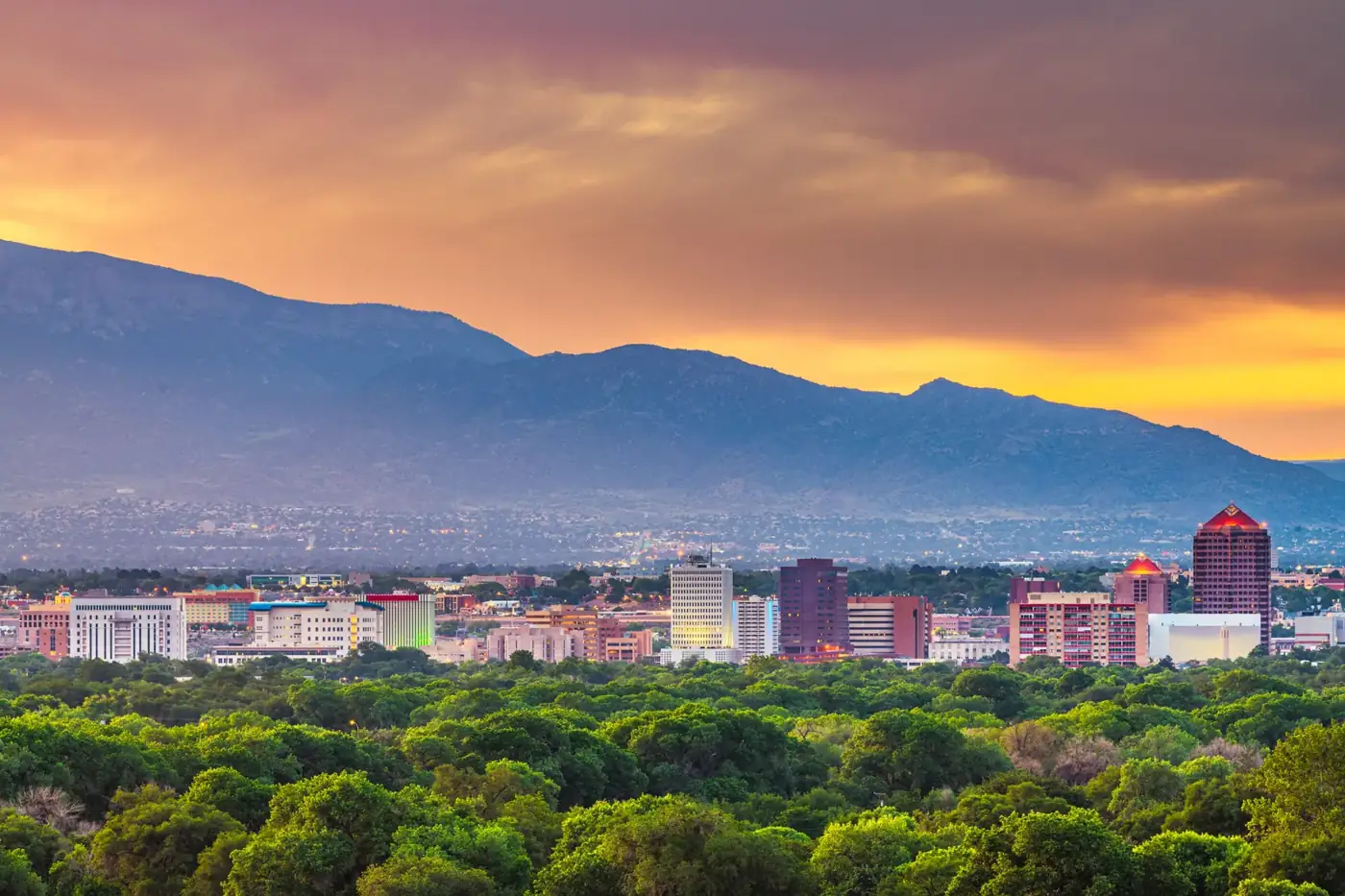 Albuquerque skyline